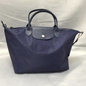NWT Longchamp Le Pliage Neo Tote Bag size  Large Navy